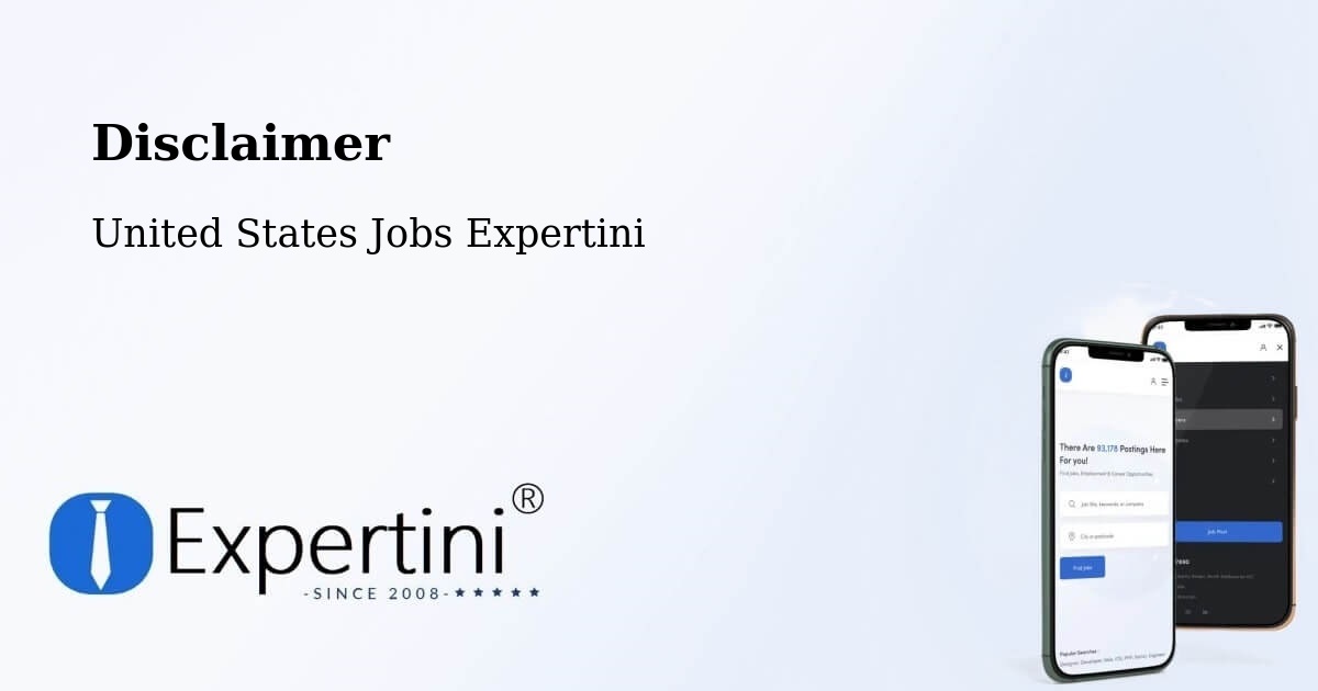 Disclaimer – Pittsburg - United States Jobs Expertini